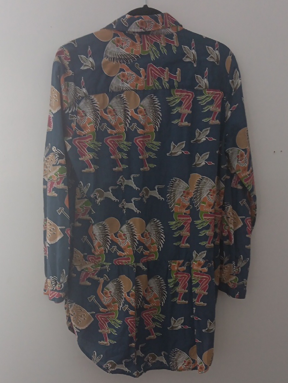 Tasha Polizzi Collection Native American Print Tunic Top #3689 - Picture 6 of 7